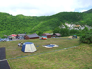 ニセコ野営場キャンプサイト