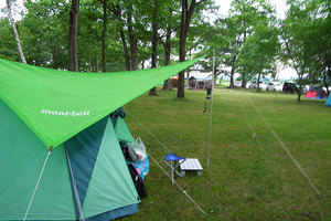 2012-07-14-女満別湖畔キャンプ場にて