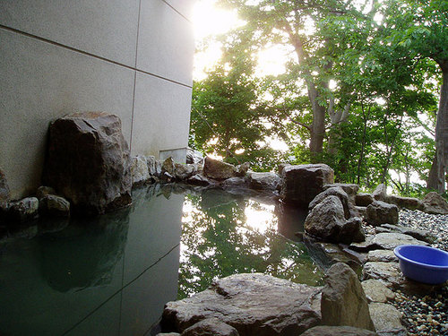 2008-07-04-夕陽台の湯　露天風呂
