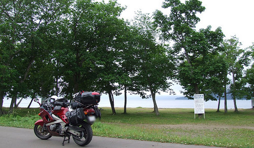2008-07-07-屈斜路湖を出発