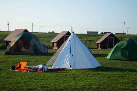2011-08-13-キャンプ場のテント