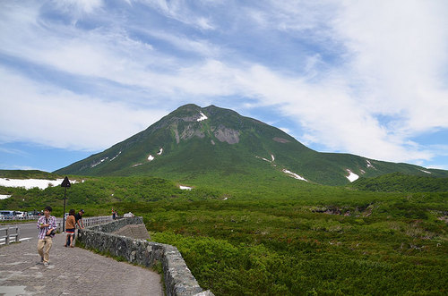 2013-07-14-007_知床峠頂上からの羅臼岳