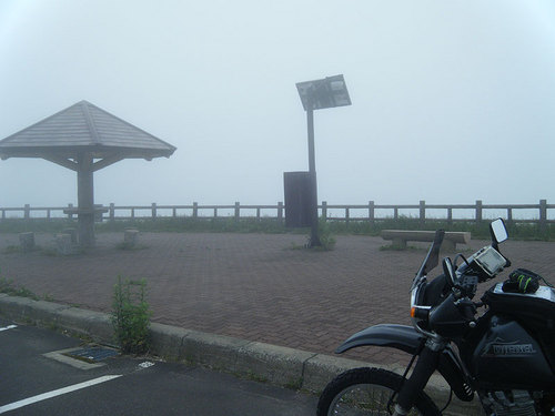 2014-07-18-藻琴山展望台駐車場