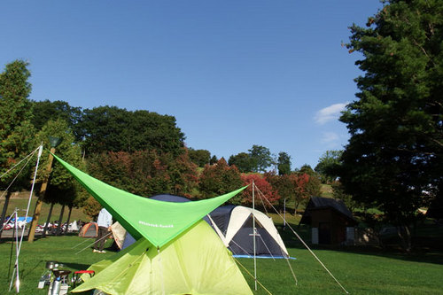2014-09-22-日の出公園キャンプ場の朝