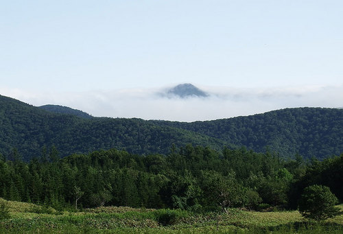 2015-08-08-羅臼岳麓の雲