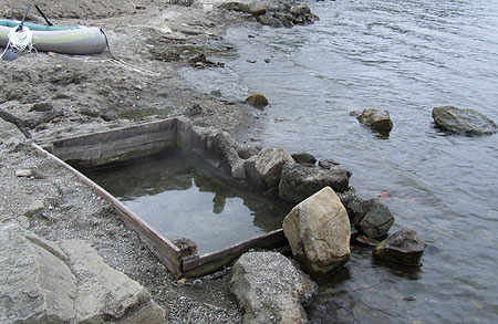 屈斜路湖　砂湯