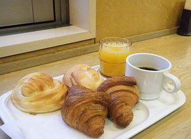 ニューバジェット札幌の朝食