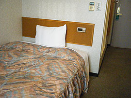 バジェット札幌のシングルルーム