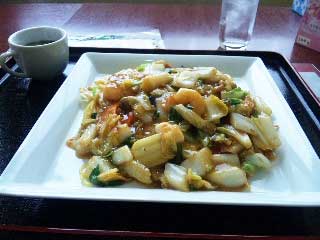 一楽亭の焼きそば