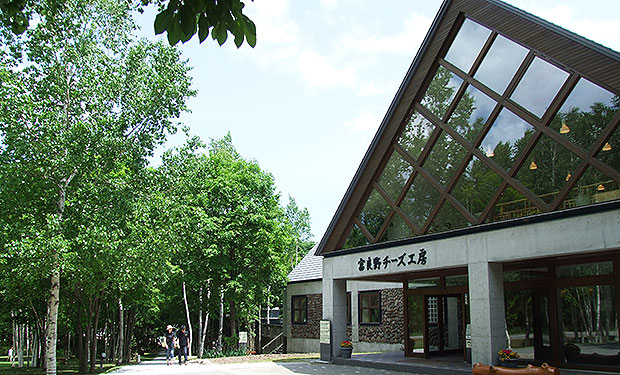 富良野チーズ工房の建物